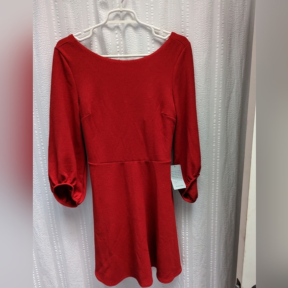 The Vanity Room A-line Red Dress - Picture 3 of 4